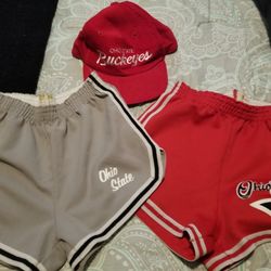 Ohio State Univ. Shorts and Cap