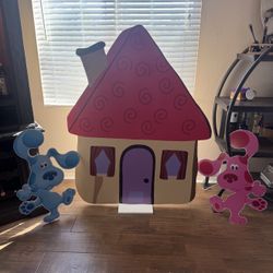 Kids Party Display For Blues Clues Theme Or Playground Display