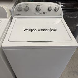Whirlpool Washer 