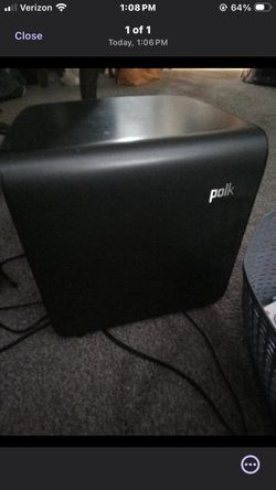 Polk Audio MagniFi 1 + Subwoofer Black 2.1 Home Theater