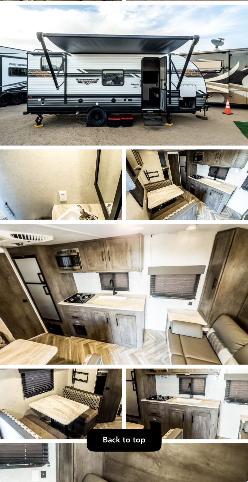 2021 FOREST RIVER WILDWOOD X-LITE T178DBFS