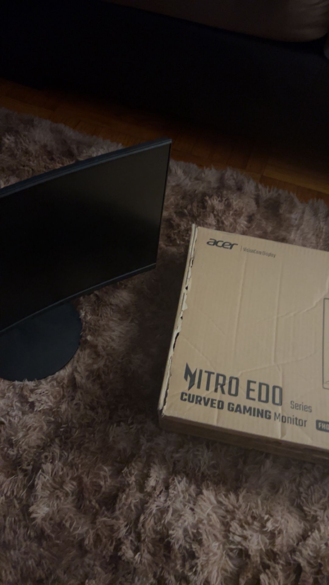 Acer 23.6″ Curved Gaming Monitor — FHD 100Hz — Excellent Condition