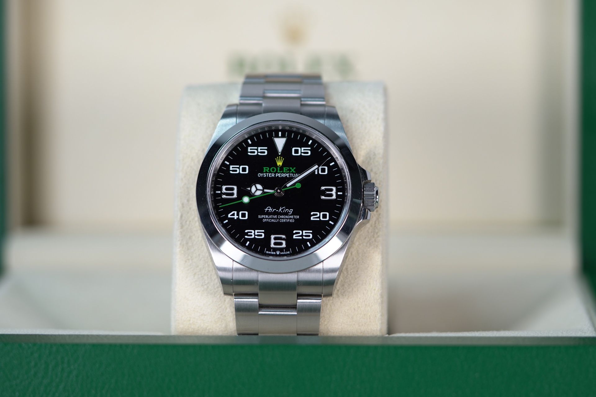 Rolex Air King Stainless Steel 40mm Black Oyster Dial 2021 126900