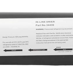 AC Recycling Filter Drier Quick Change.