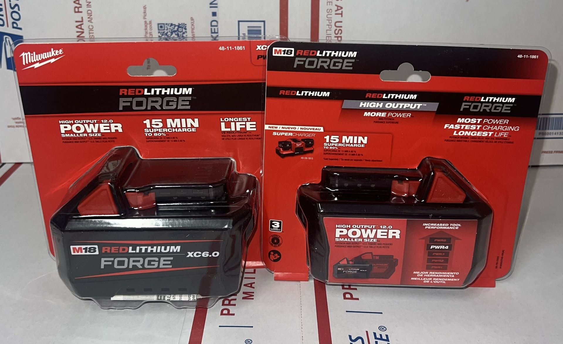 Milwaukee M18 6.0 Forge Battery. Model #48-11-1861 (1 Battery)