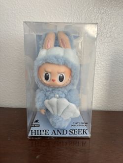 LABUBU HIDE AND SEEK IN SINGAPORE SERIES-Vinyl Plush Doll Pendant