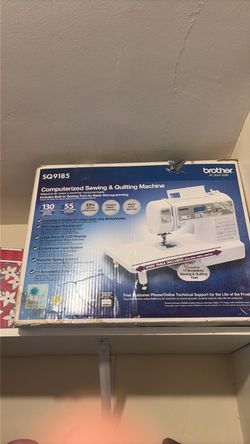 Brother SQ9185 Computerized Sewing & Quilting Machine