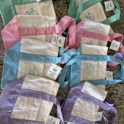 Trader Joe’s pastel tote bag