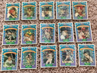 1991 Sportflics Kellogg's Baseball Great Card Set