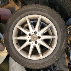 mercedes benz Wheels and snow tires 