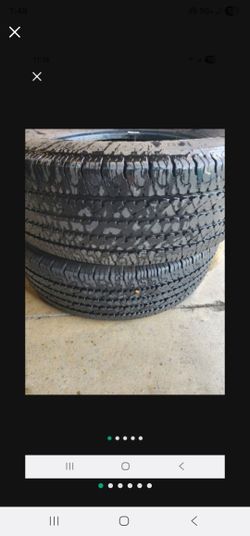 2 Bridgestone Tires Rim 16 And 1sentinel Rim 16