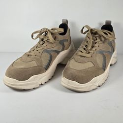 INC International Concepts Men's Byron Comfort Sneakers Size 11 Beige Tan