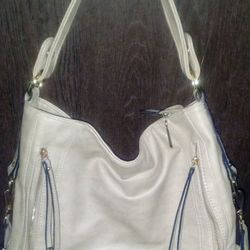 Cream Colored Shoulder Bag 