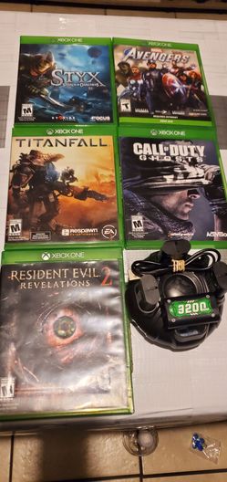 Xbox One Games and Rechargeable Battery's