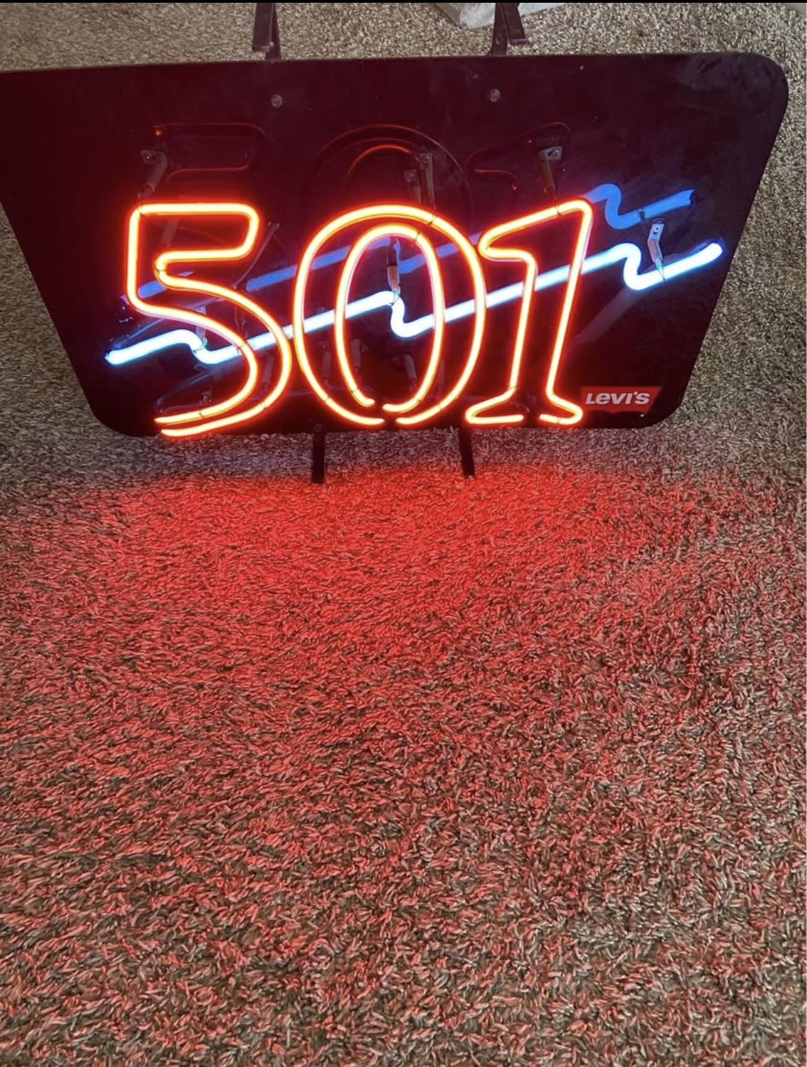 Vintage 501 Levi’s LED Sign
