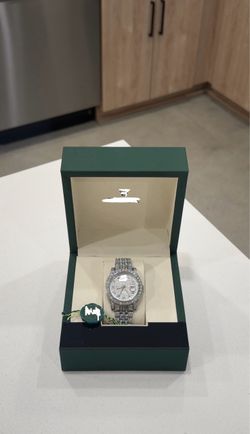 Iced out watch