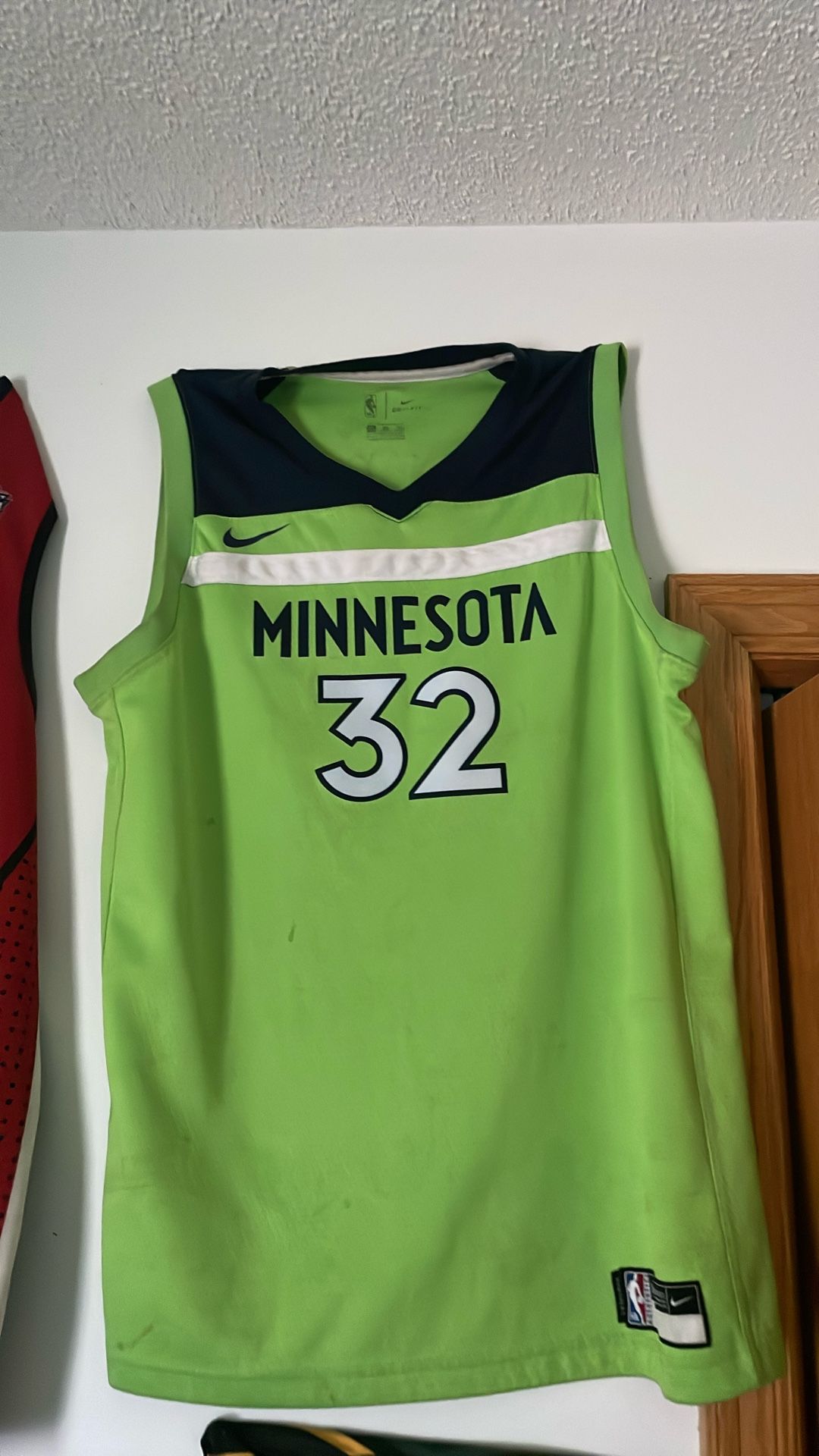 TimberWolves KAT Jersey