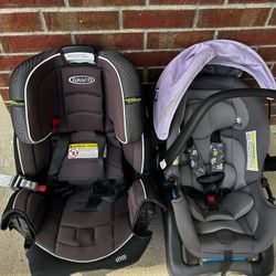 Baby Car Seat n Baby Carrier 2 for 1