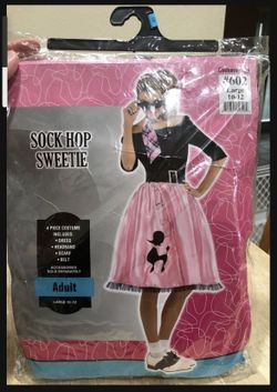 Sock hop sweetie /poodle skirt 50s Halloween costume