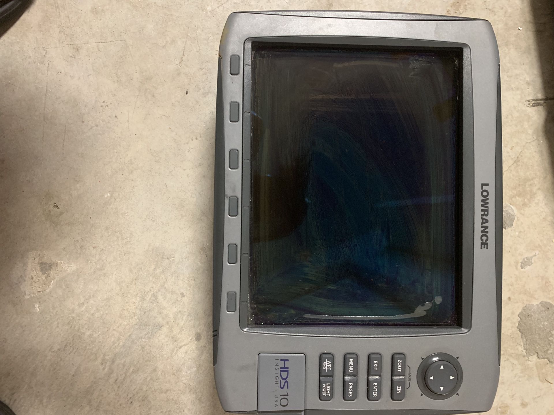 Lowrance HDS10 For parts GPS!