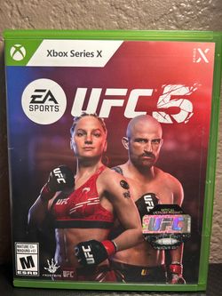 Hey, it’s never been used I’m asking  $25 ufc 5 on the Xbox series x it’s brand new