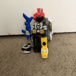 McDonald's 2013 Power Rangers Mega Force Gosei Megazord Happy Meal missing Wings