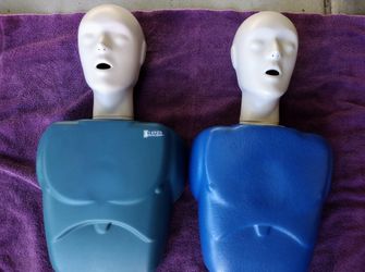 Training CPR Manikins.
