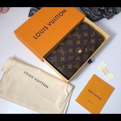 Louis Vuitton brown monogram wallet 