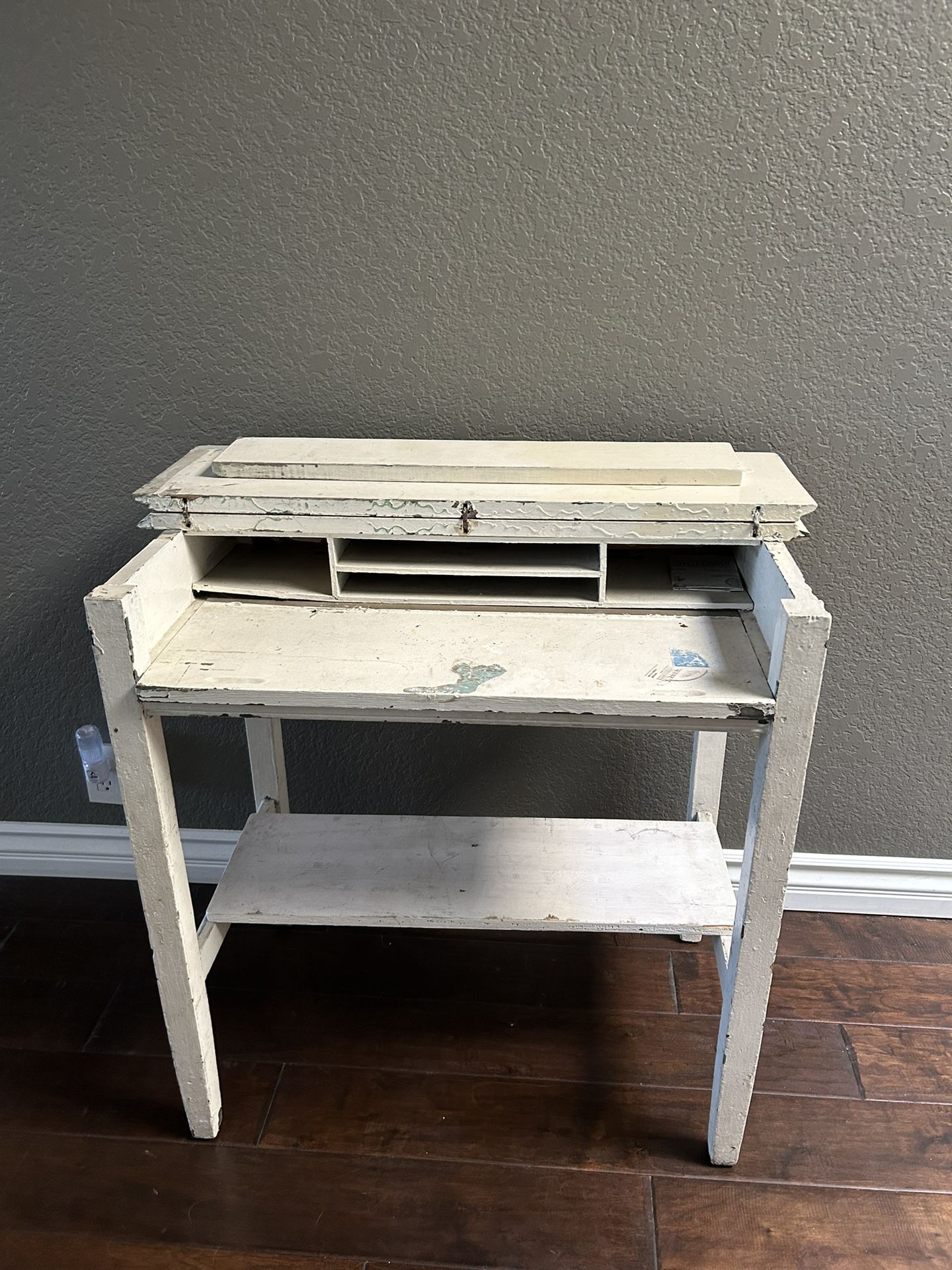Vintage Desk With Chair