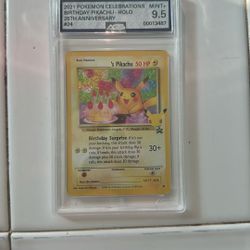 Pikachu Celebrations Holo 