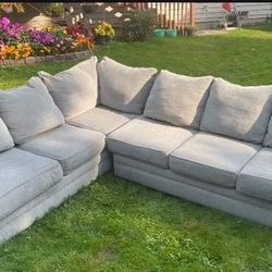 Grey Sectional Couch “WE DELIVER”