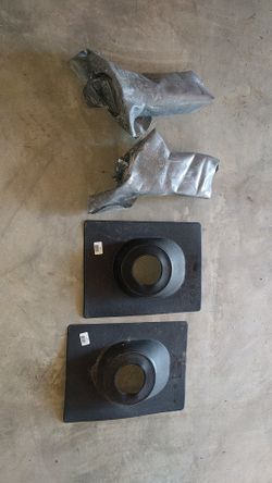 2- Oatey 4" and 2- lead