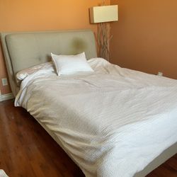 Free Scandinavian Design Queen Bed Frame 