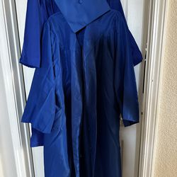 Graduation gown and cap