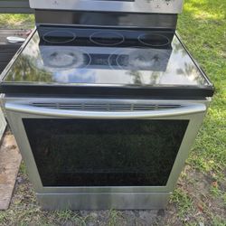 Stainless Smooth Top Range