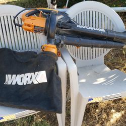 WORX ELECTRIC LEAF BLOWER & VACUUM 