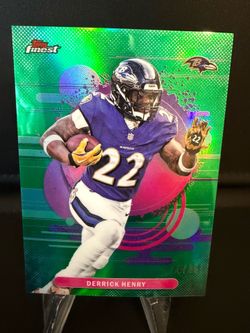 Derrick Henry Topps Finest Green Refractor /35