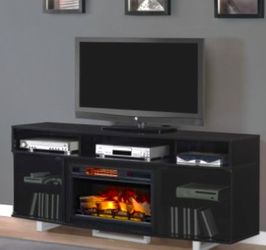Entertainment Center with Sound and Fireplace