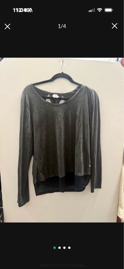 NWT gray workout tee