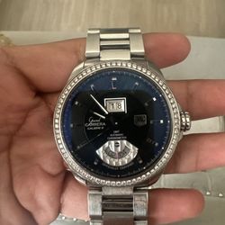 GRAND CARRERA CALIBRE 8 GMT STAINLESS STEEL AUTOMATIC