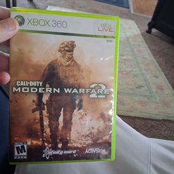 Call of duty modernwarfare 2 on xbox360