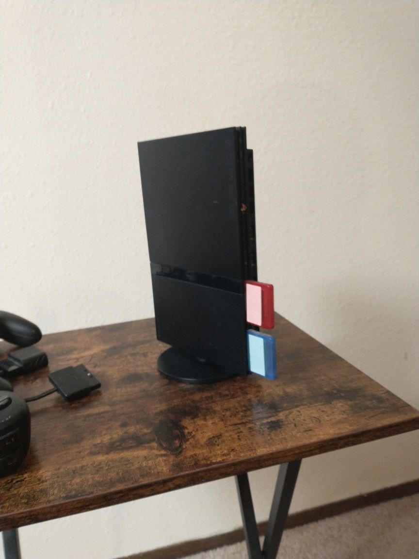 PS2 Slim W/ Accessories 