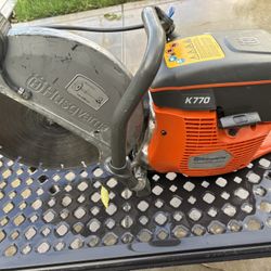 770 Husqvarna Concrete Demo Saw