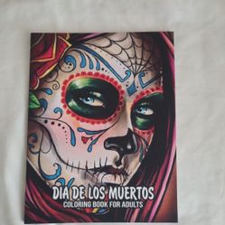 Dia De Los Muertos Coloring Book 