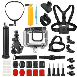 Capture Adventure: The Ultimate Accessory Kit for Action Cameras