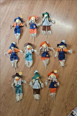 NEW Halloween Scarecrow Pick.