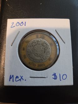 Mexico 2001 10 pesos