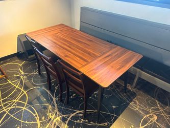 Restaurant Tables and Chairs read Description