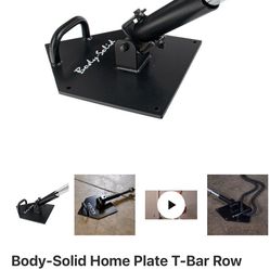 Body-Solid T-Bar Row Landmine Base (Olympic) – $70