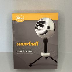 Blue Snowball USB Microphone for PC, Mac